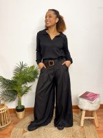 Calça Alfaiataria Pantalona c/ cinto - Image 2