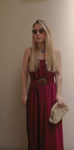 Vestido longo cetim - Image 3